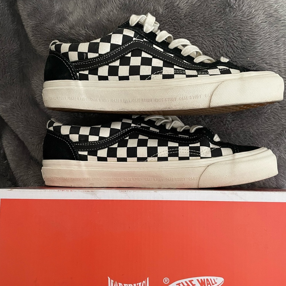Vans Vault X Modernica Style 36  Black & White Checkers